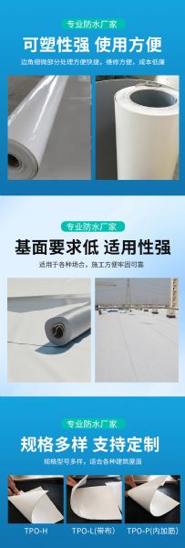 熱塑性聚烯烴TPO防水卷材