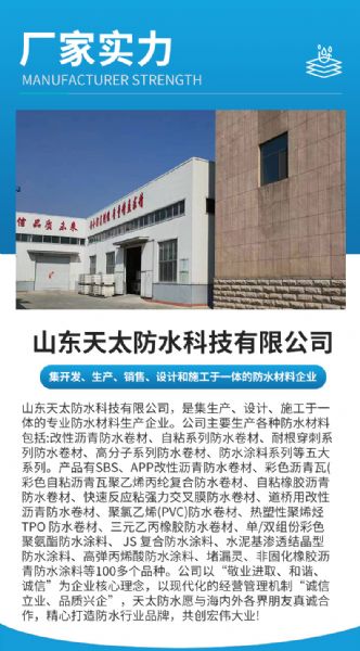 熱塑性聚烯烴TPO防水卷材